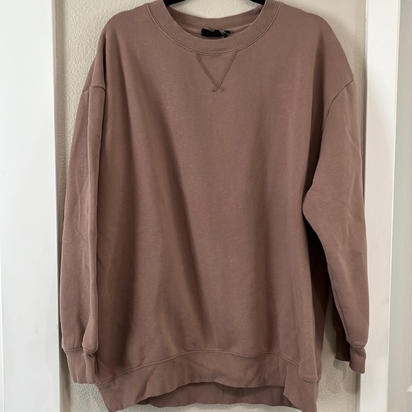 Urban Outfitters Tops - Oversized Urban Outfitters Sweatshirt | L | Mauve
